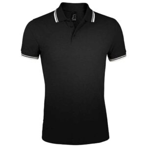 SOL'S Pasadena Tipped Cotton Pique Polo Shirt