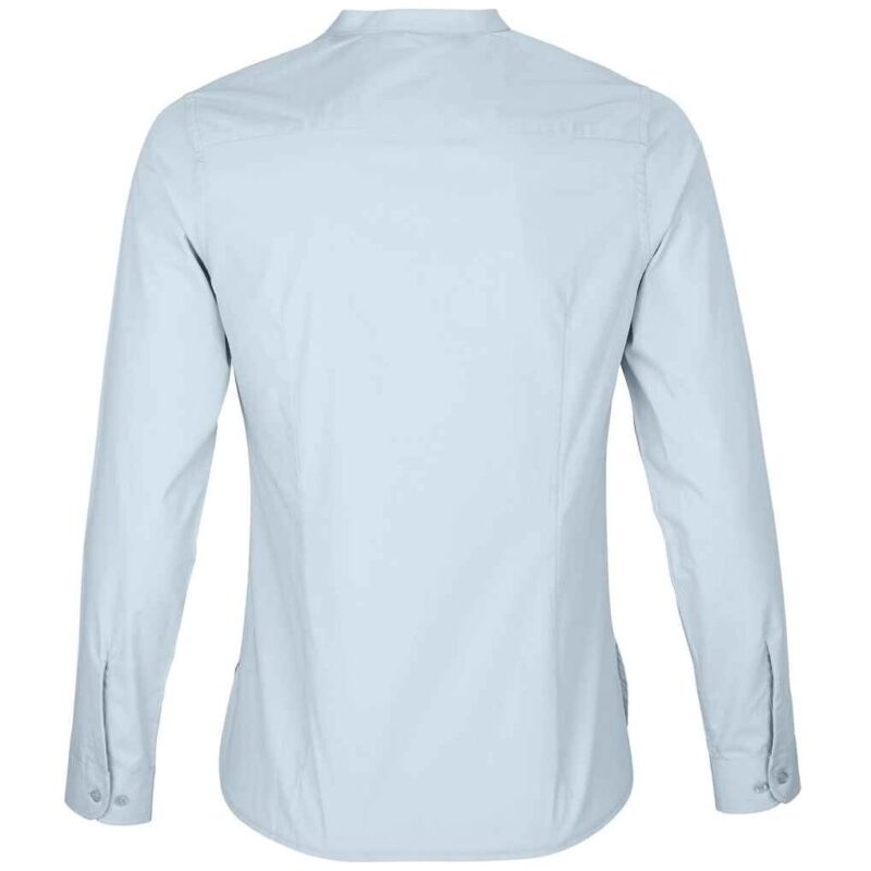 NEOBLU Ladies Bart Mao Collar Long Sleeve Poplin Shirt