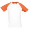 White/Orange