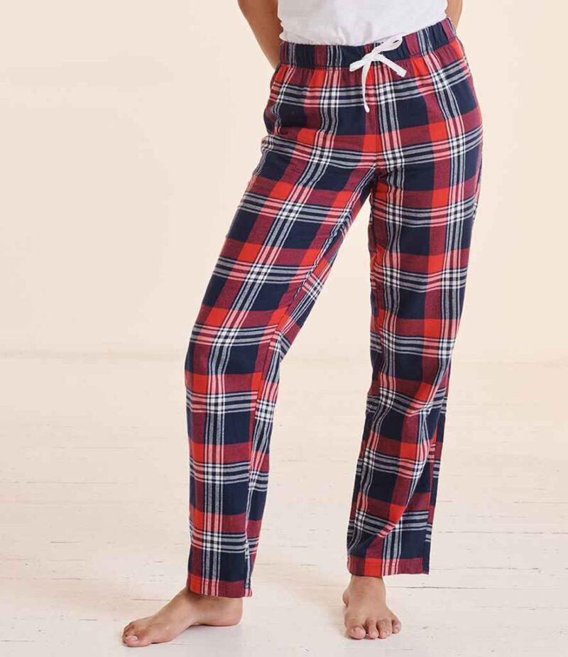 SF Clothing Ladies Tartan Lounge Pants