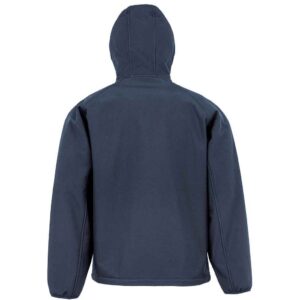 Result Recycled Three Layer Printable Hooded Soft Shell Jacket