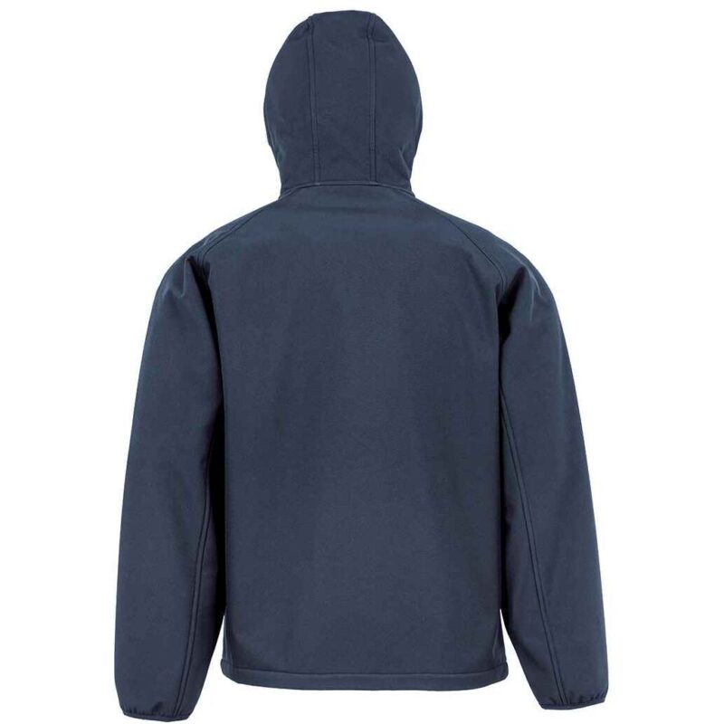 Result Recycled Three Layer Printable Hooded Soft Shell Jacket