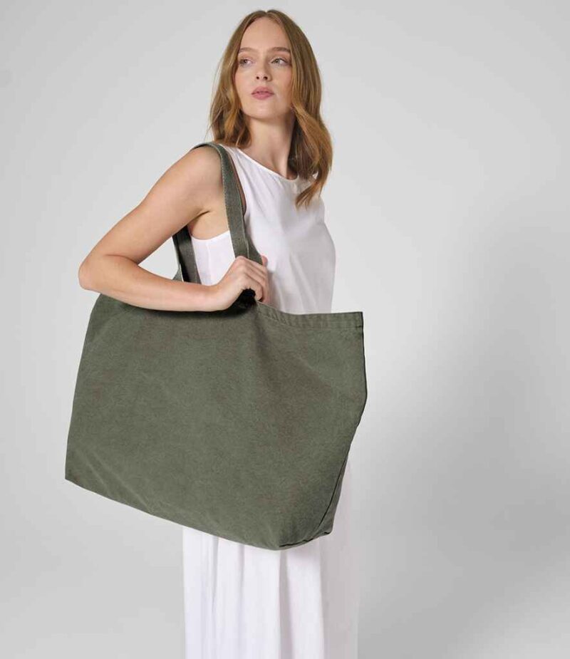 Westford Mill Garment Dyed Oversized Tote Bag