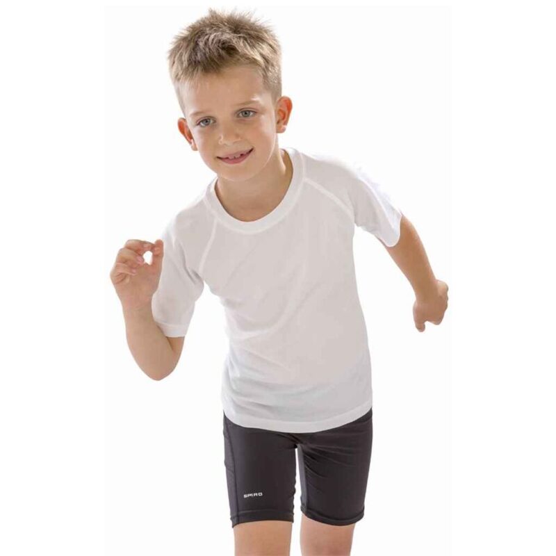 Spiro Kids Impact Performance Aircool T-Shirt