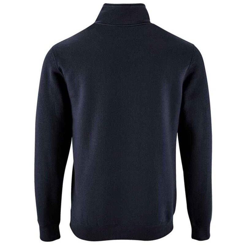 SOL'S Stan Contrast Zip Neck Sweatshirt