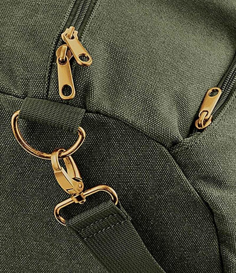 BagBase Vintage Canvas Barrel Bag
