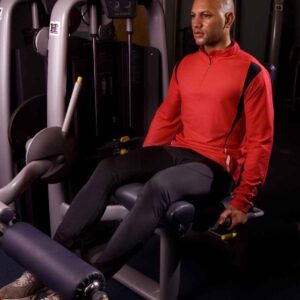 Spiro Unisex Zip Neck Trial Training Top