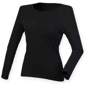 SF Clothing Ladies Feel Good Long Sleeve Stretch T-Shirt