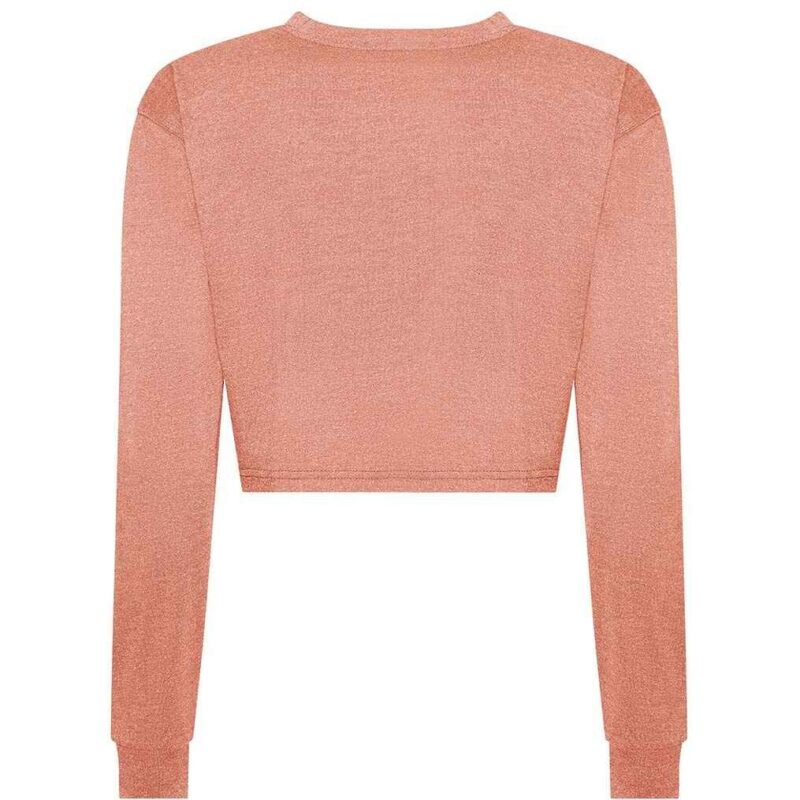 AWDis Ladies Long Sleeve Cropped T-Shirt