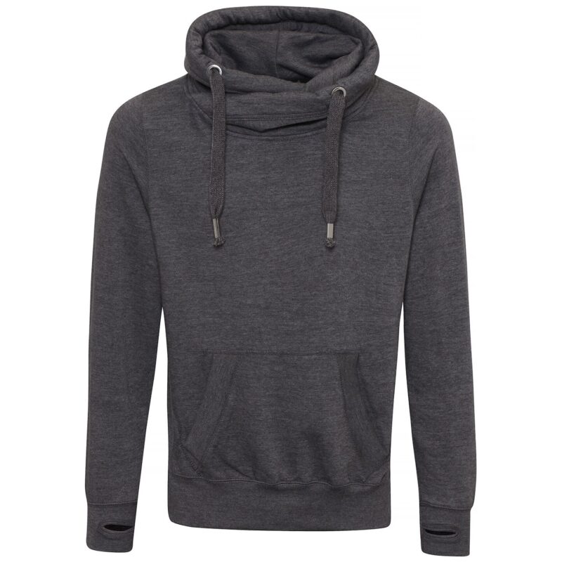 AWDis Cross Neck Hoodie