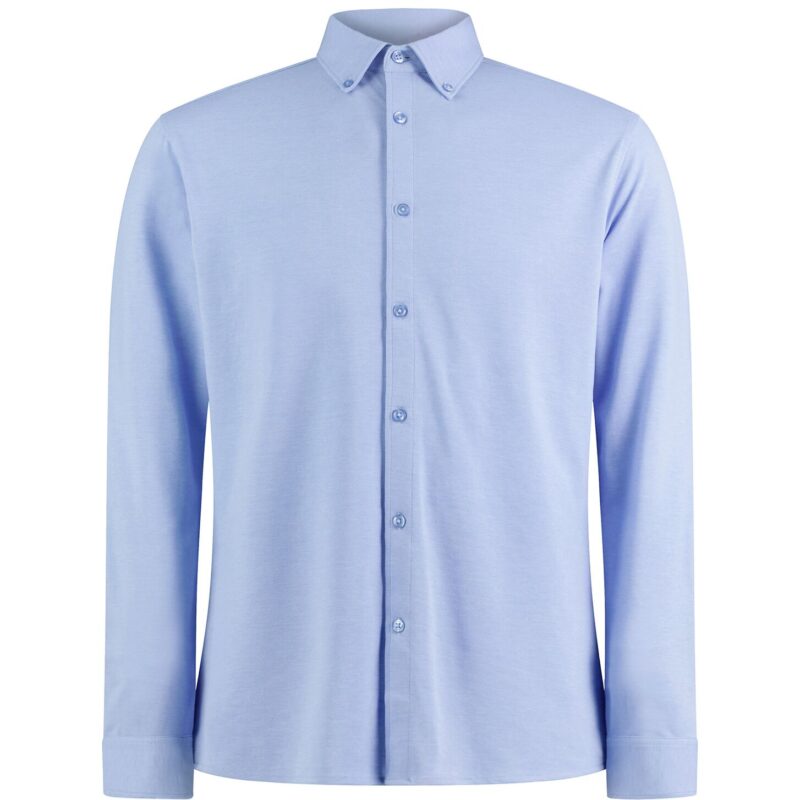 Kustom Kit Long Sleeve Superwash 60 C Pique Shirt