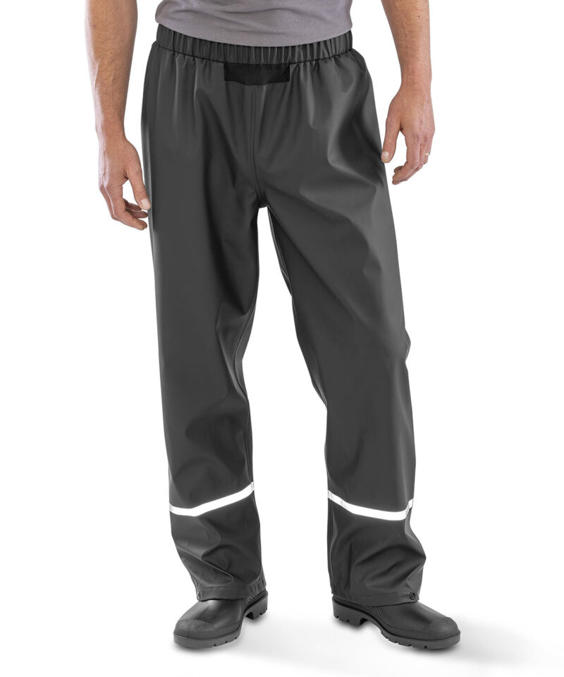 Result Recycled Prism PU Waterproof Trousers