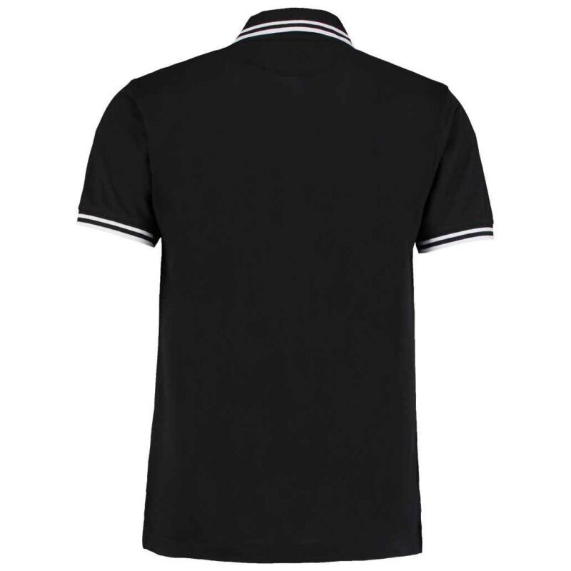Kustom Kit Contrast Tipped Poly/Cotton Pique Polo Shirt