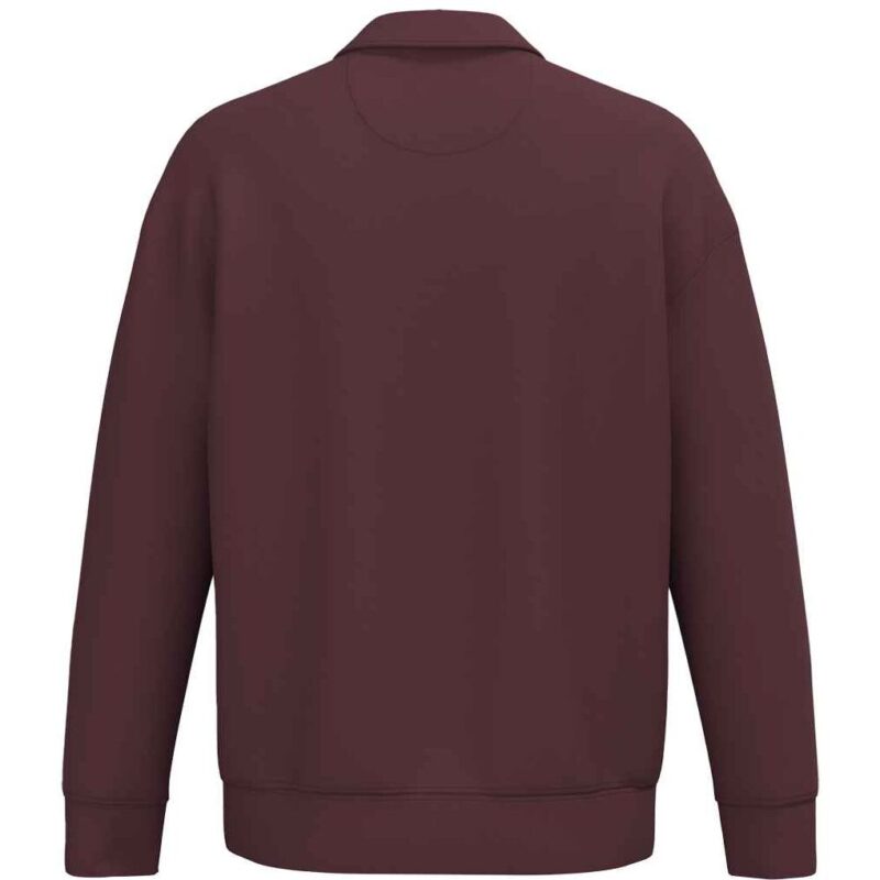 Native Spirit Unisex 1/4 Zip Sweatshirt with Polo Collar