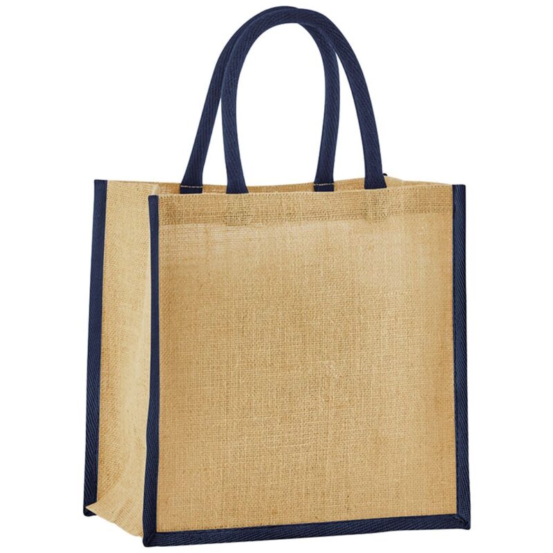 Westford Mill Natural Starched Jute Mini Gift Bag