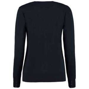 Kustom Kit Ladies Arundel Cotton Acrylic V Neck Cardigan