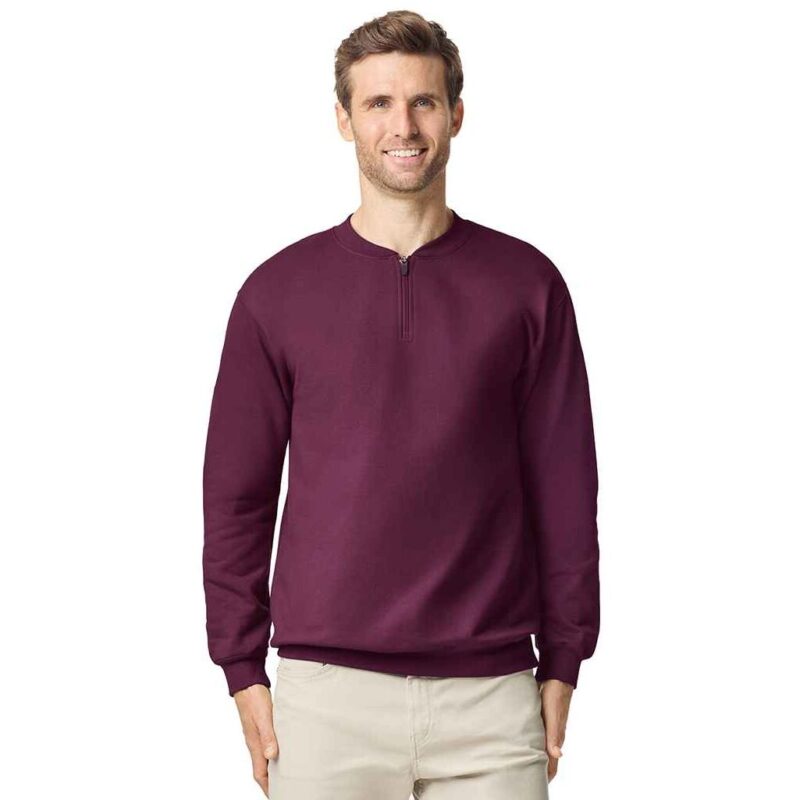 Gildan SoftStyle Midweight Fleece 1/4 Zip Sweatshirt
