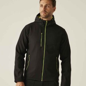 Regatta Navigate Two Layer Hooded Soft Shell Jacket