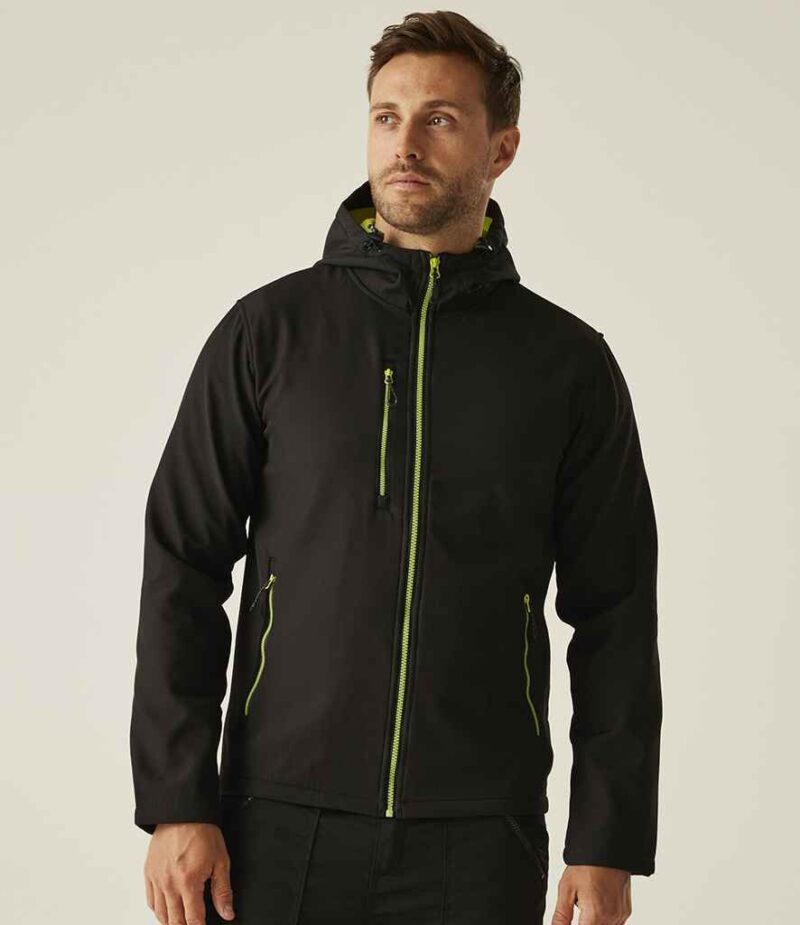 Regatta Navigate Two Layer Hooded Soft Shell Jacket