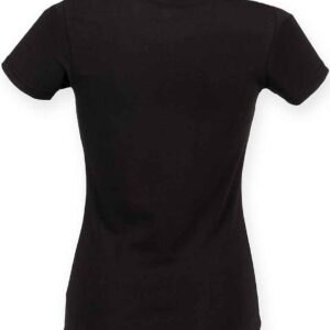 SF Clothing Ladies Feel Good Stretch V Neck T-Shirt