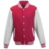Hot Pink/White