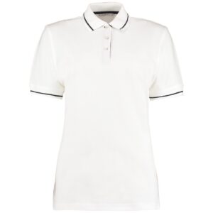 Kustom Kit Ladies St Mellion Tipped Cotton Pique Polo Shirt