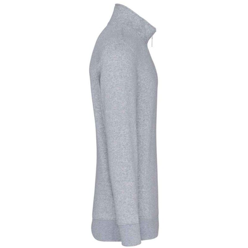 Kariban Zip Neck Sweatshirt
