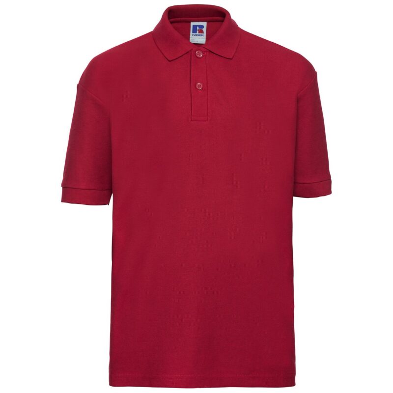 Russell Athletic Kids Poly/Cotton Pique Polo Shirt
