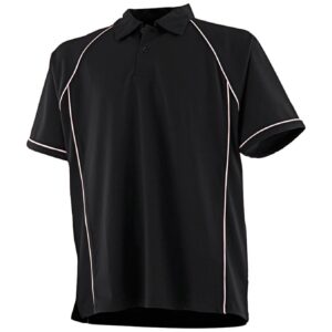 Finden + Hales Performance Piped Polo Shirt
