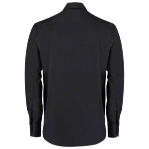 Kustom Kit Premium Long Sleeve Tailored Oxford Shirt