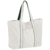 Soft White/Bottle Green