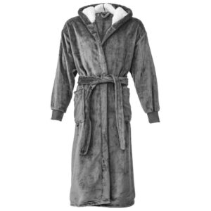 Brand Lab Unisex Hooded Cuffed Robe