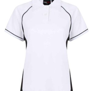 Finden + Hales Ladies Performance Piped Polo Shirt