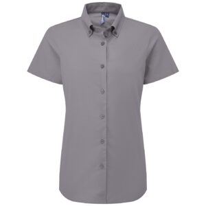 Premier Ladies Supreme Short Sleeve Oxford Shirt