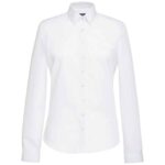 Brook Taverner Ladies Selene Long Sleeve Poplin Shirt
