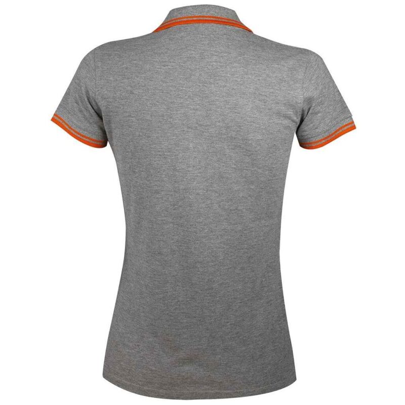 SOL'S Ladies Pasadena Tipped Cotton Pique Polo Shirt