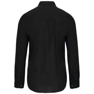 Kariban Long Sleeve Mandarin Collar Shirt