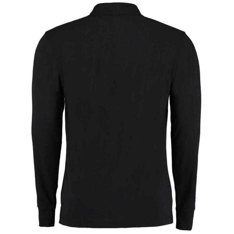 Kustom Kit Long Sleeve Poly/Cotton Pique Polo Shirt