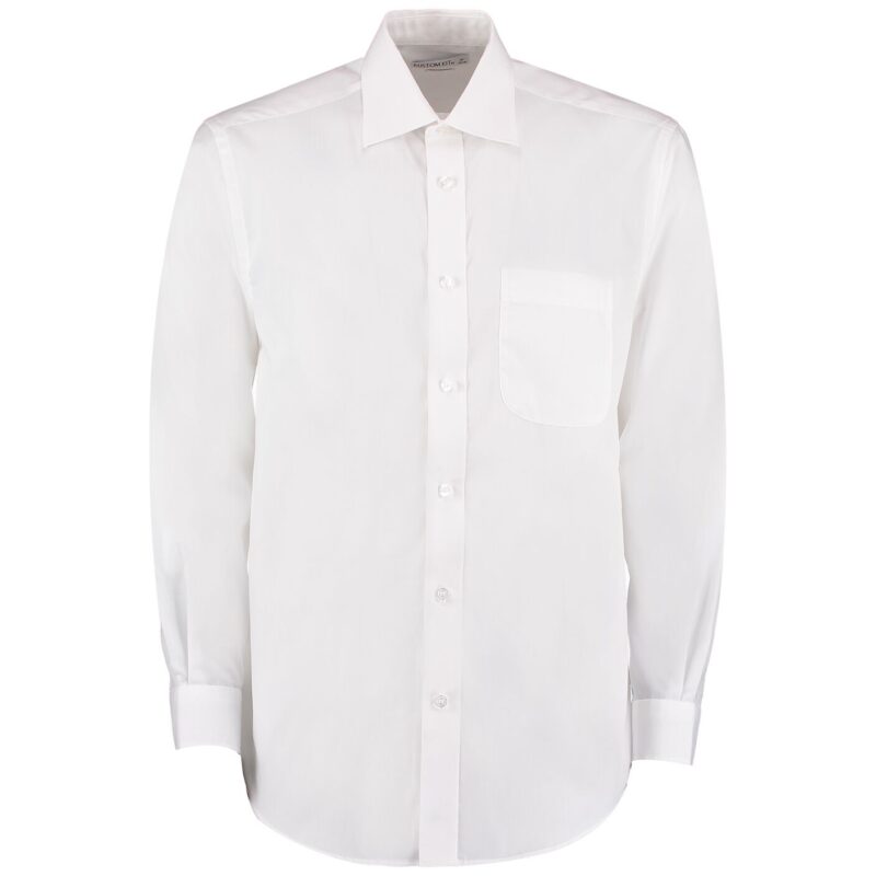 Kustom Kit Long Sleeve Classic Fit Business Shirt