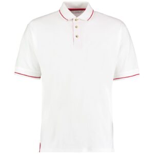 Kustom Kit St Mellion Tipped Cotton Pique Polo Shirt
