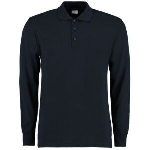Kustom Kit Long Sleeve Poly/Cotton Pique Polo Shirt
