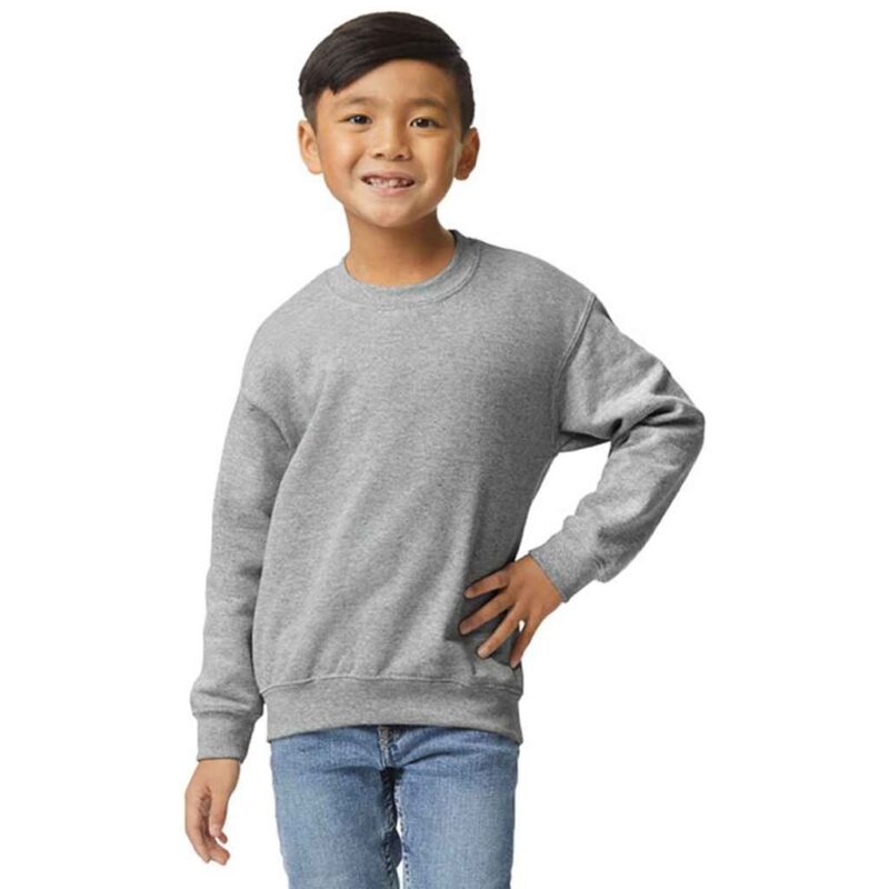 Gildan Kids Heavy Blend Drop Shoulder Sweatshirt