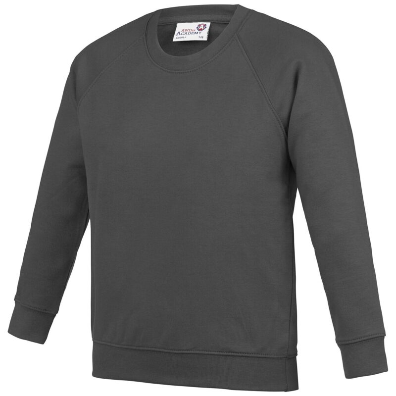 AWDis Academy Kids Raglan Sweatshirt