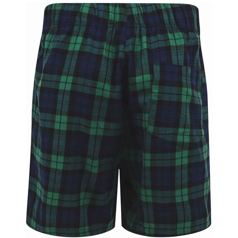 SF Clothing Tartan Lounge Shorts