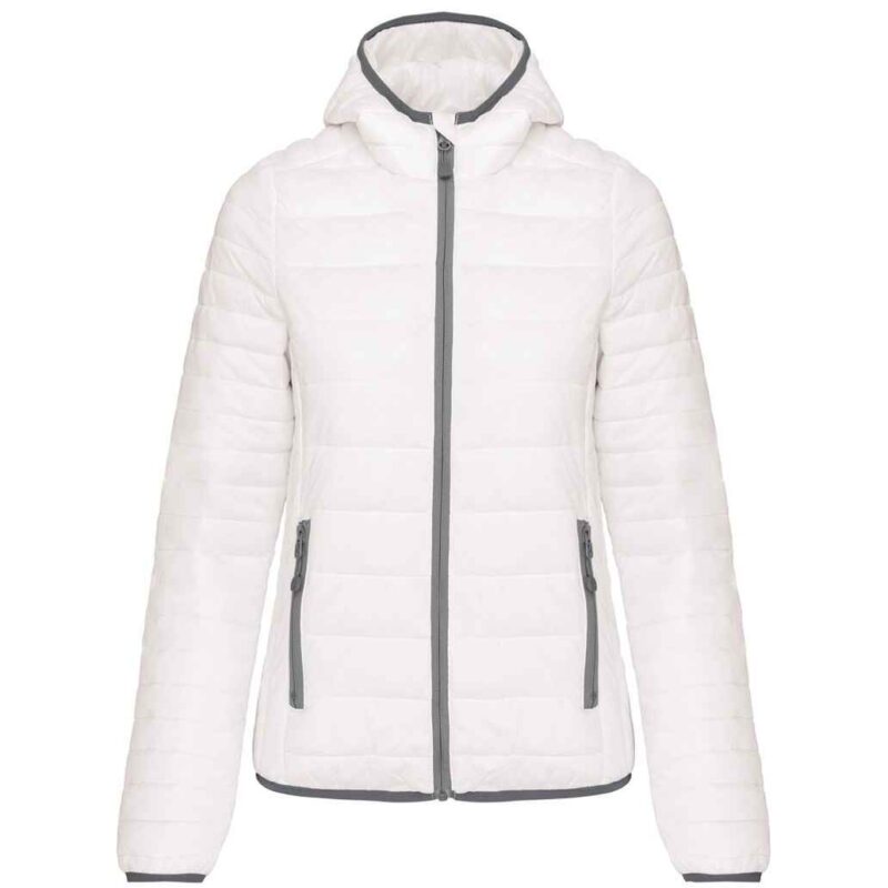 Kariban Ladies Lightweight Hooded Padded Jacket