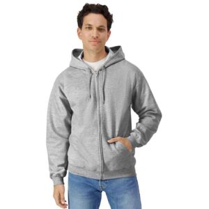 Gildan SoftStyle Midweight Full Zip Hooded Sweatshirt