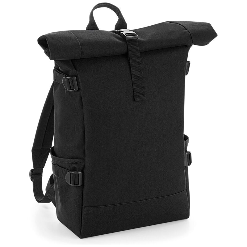 BagBase Block Roll-Top Backpack