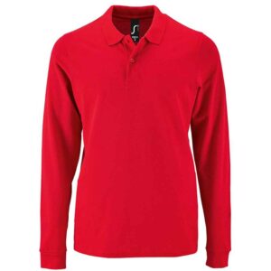 SOL'S Perfect Long Sleeve Pique Polo Shirt