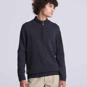 Ecologie Unisex Wakhan Zip Neck Sustainable Sweater