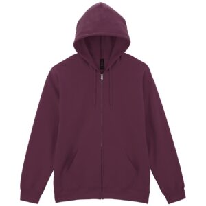 Gildan SoftStyle Midweight Full Zip Hooded Sweatshirt
